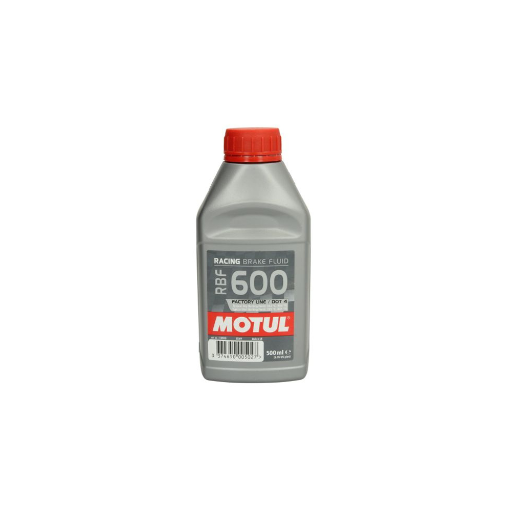 Set 2 buc, Lichid frana Motul RBF 600 FACTORY LINE, 500 ml, Husa Motul, 1 pereche manusi [2]