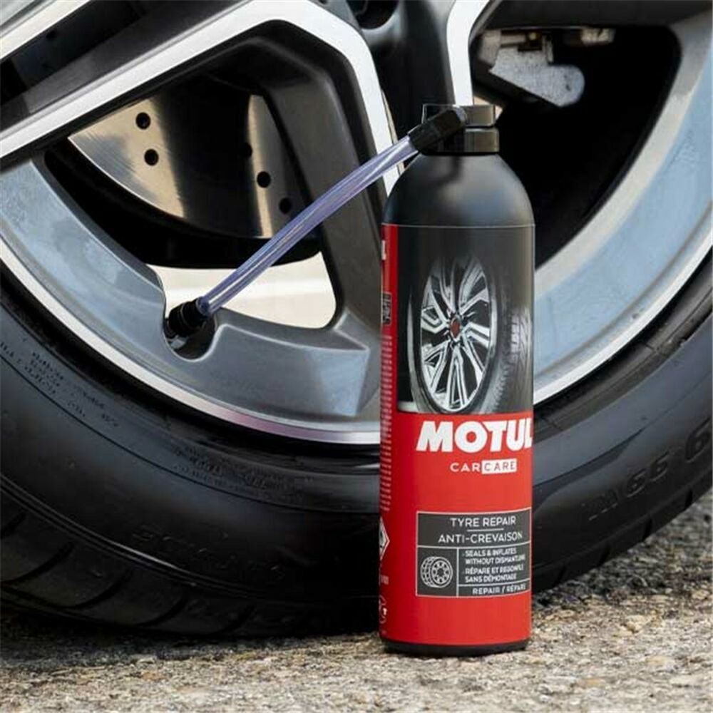 Solutie Reparare Anvelope, Motul Tyre Repair, 500ml, 1 pereche manusi [3]