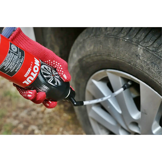 Solutie Reparare Anvelope, Motul Tyre Repair, 500ml, 1 pereche manusi [4]