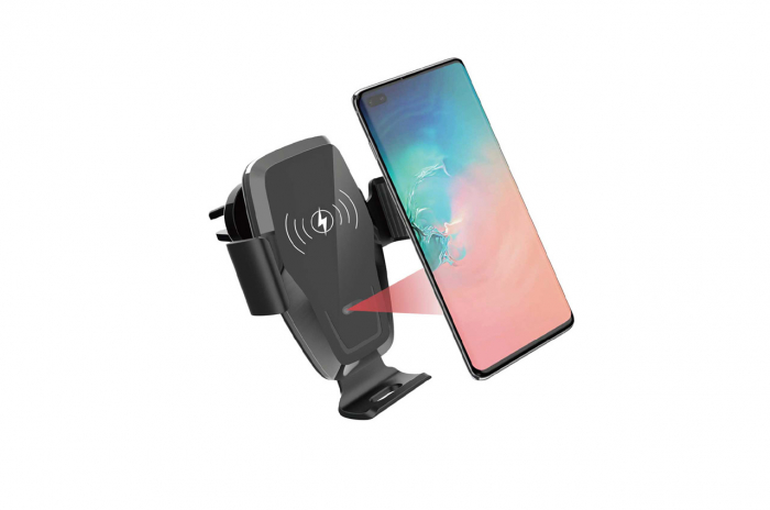 suport pentru telefon, cu wireless si senzor de printere, atasabil la grila de ventilatie [4]