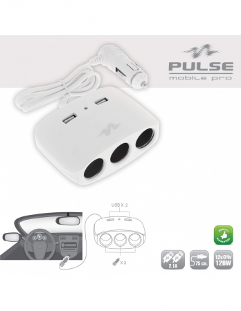 adaptor auto cu trei iesiri [2]