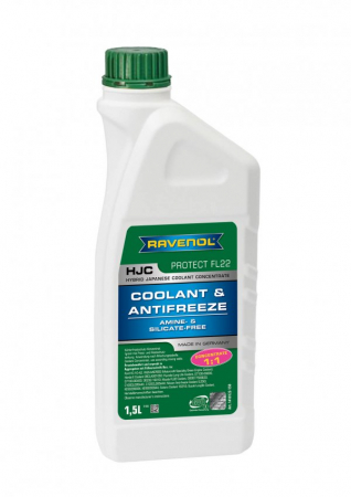 Antigel - antigel ravenol hjc hybrid japanese concentrat culoarea verde protect FL22 1.5L