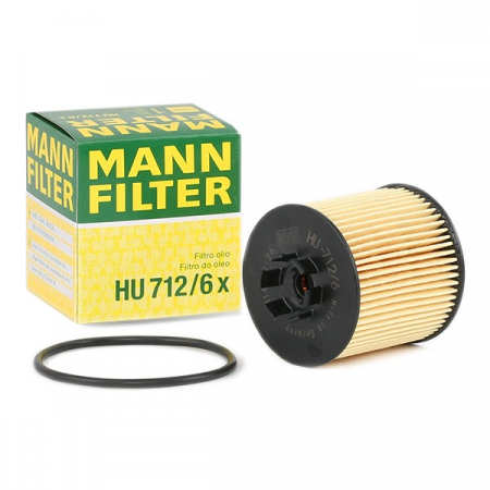Filtre Ulei - Filtru de ulei, Mann, HU712/6X