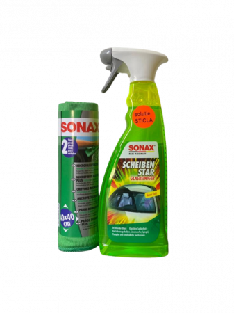 Solutii intretinere auto - solutie pentru curatarea suprafetelor din sticla