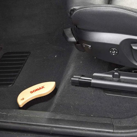 Kit Solutie spray cu spuma Sonax si Perie pentru curatarea tapiteriei textile, 400 ml [2]