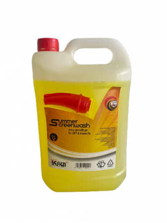 Solutii intretinere auto - solutie curatare parbriz 5l new design composite