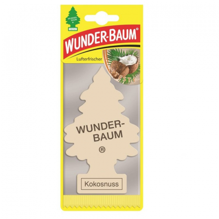 Odorizant auto WUNDER-BAUM Kokosnuss