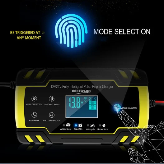 redresor auto inteligent foton RI-1224-8 , functie regenerare/desulfatare ,12V/8A , 24V/4A [2]