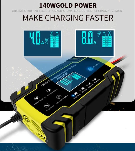 redresor auto inteligent foton RI-1224-8 , functie regenerare/desulfatare ,12V/8A , 24V/4A [3]