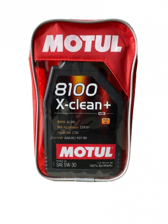 set ulei motul 8100X-CLEAN 5W30 1L husa pentru bidon [1]
