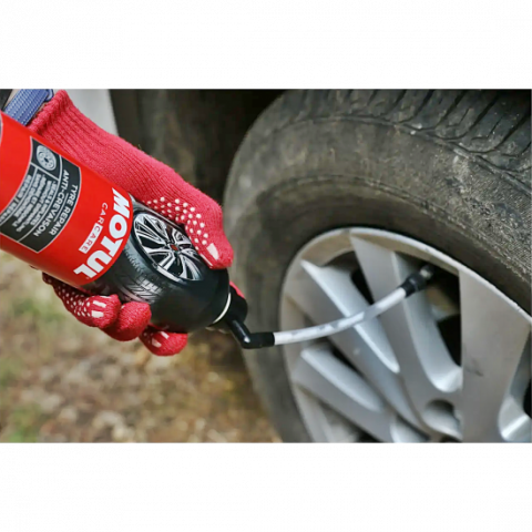 Solutie Reparare Anvelope, Motul Tyre Repair, 500ml, 1 pereche manusi [3]