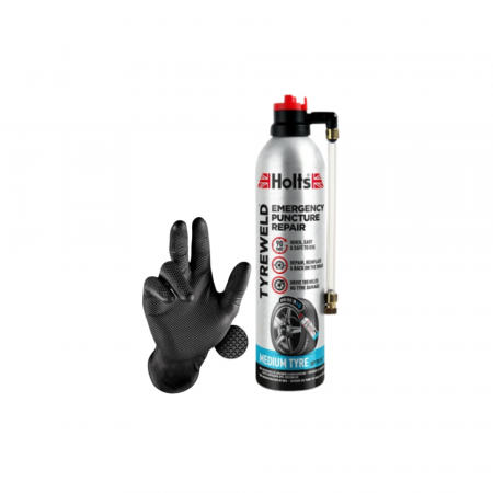 Solutii intretinere auto - Spray pentru pana, reparat anvelope, pentru anvelope pana la R16, Holts 400 ml