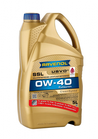 0W40 - Ulei de motor, Ravenol SSL 0W40 USVO, 5L