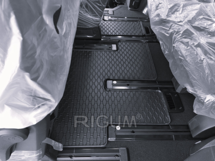 Covorase auto Hyundai Staria fabricatie 2022 - prezent,  van, randul 2 si randul 3, 9 locuri #1 [4]