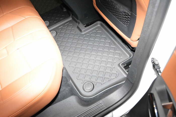 Covorase auto tip tavita DS 7 Crossback fabricatie 02.2018 - prezent,  SUV, nu corespunde pentru versiunea cu tunel median pe randul 2 #1 [7]