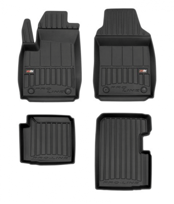 Covorase auto tip tavita Fiat 500 Hybrid fabricatie 02.2020 - prezent,  hatchback #1 [1]