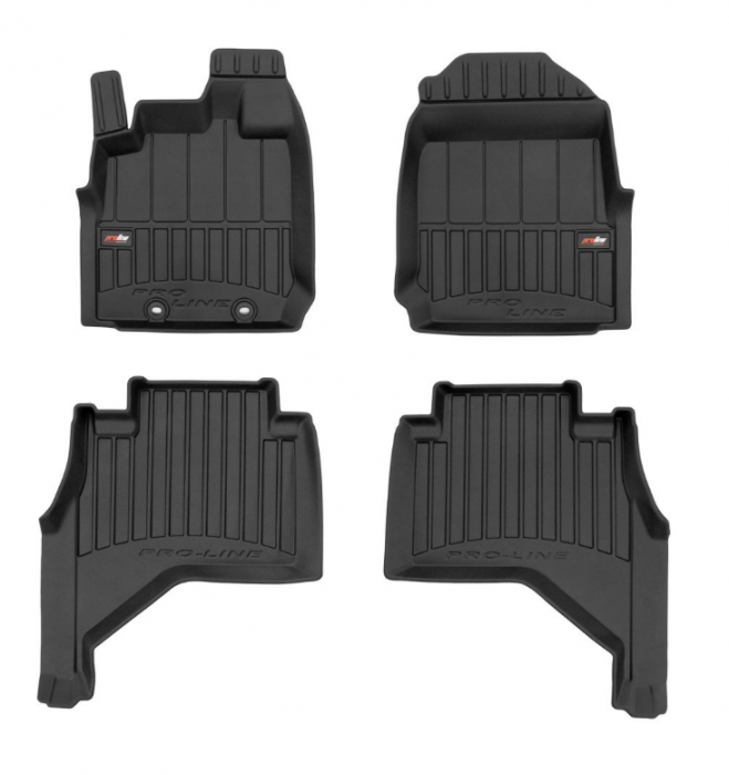 Covorase auto tip tavita Isuzu D-Max fabricatie 01.2021 - prezent,  pick-up, cabina dubla #1 [1]