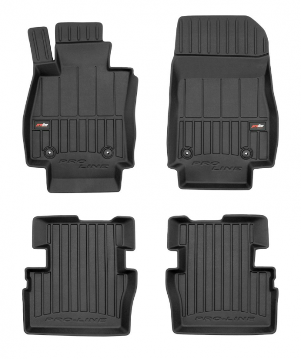 Covorase auto tip tavita Mazda 2 III fabricatie 02.2015 - prezent,  hatchback #1 [1]