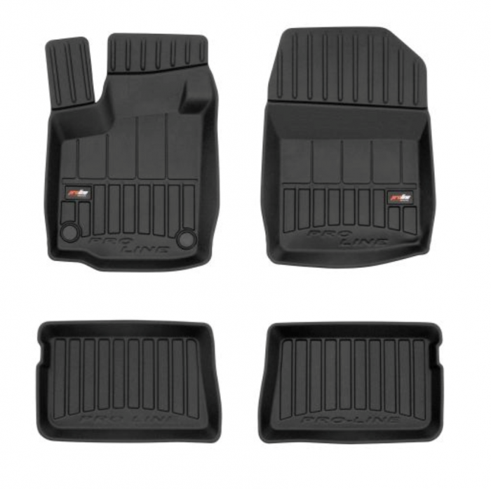 Covorase auto tip tavita Renault Twingo II fabricatie 06.2007 - 07.2014,  hatchback #2 [1]