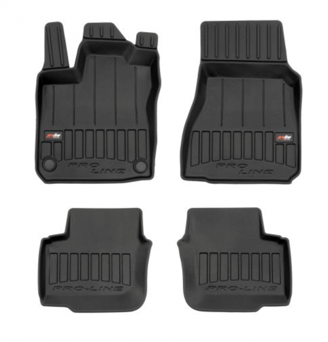 Covorase auto tip tavita Smart ForFour II fabricatie 2014 - prezent,  hatchback #2 [1]