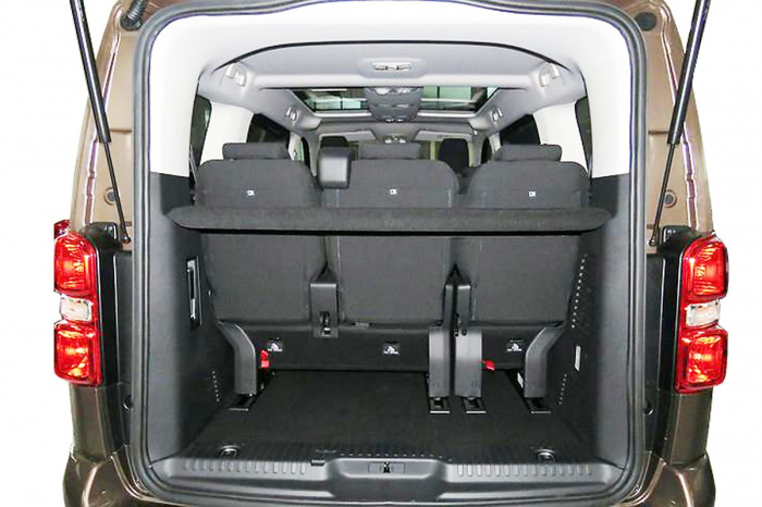 Tavita de portbagaj Peugeot e-Traveller,  Van, fabricatie 01.2016 - prezent, ampatament mediu L2, in spatele randului 3 #1 [7]