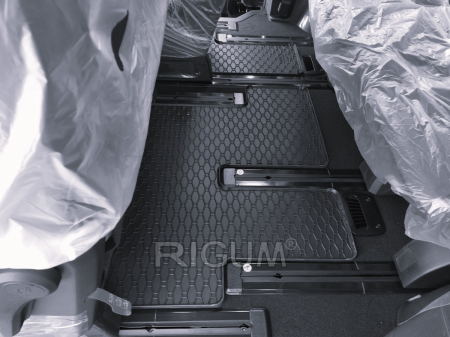 Covorase auto Hyundai Staria fabricatie 2022 - prezent,  van, randul 2 si randul 3, 9 locuri #1 [3]