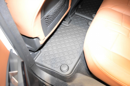 Covorase auto tip tavita DS 7 Crossback fabricatie 02.2018 - prezent,  SUV, nu corespunde pentru versiunea cu tunel median pe randul 2 #1 [5]