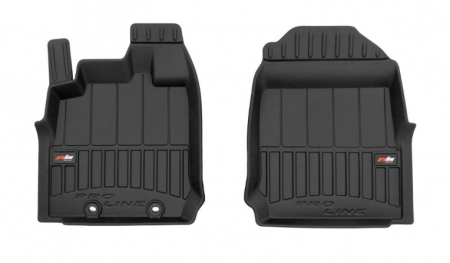 ISUZU - Covorase auto tip tavita Isuzu D-Max fabricatie 01.2021 - prezent,  pick-up, cabina extinsa cu 4 usi, cu usi din spate cu clapeta #1