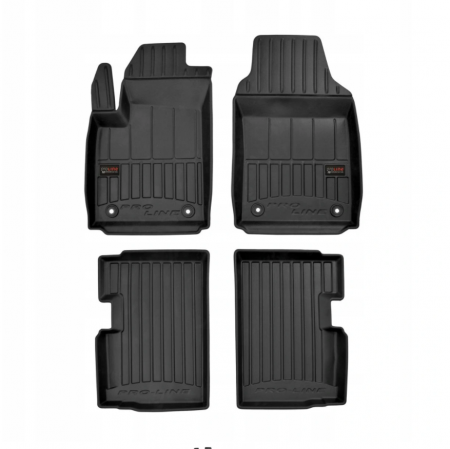 COVORASE AUTO - Covorase tip tavita 3D Fiat 500,  Hatchback, fabricatie 09.2007 - prezent #1