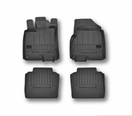 NISSAN - Covorase tip tavita 3D Nissan Qashqai +2,  SUV, fabricatie 10.2008 - 01.2014 #1