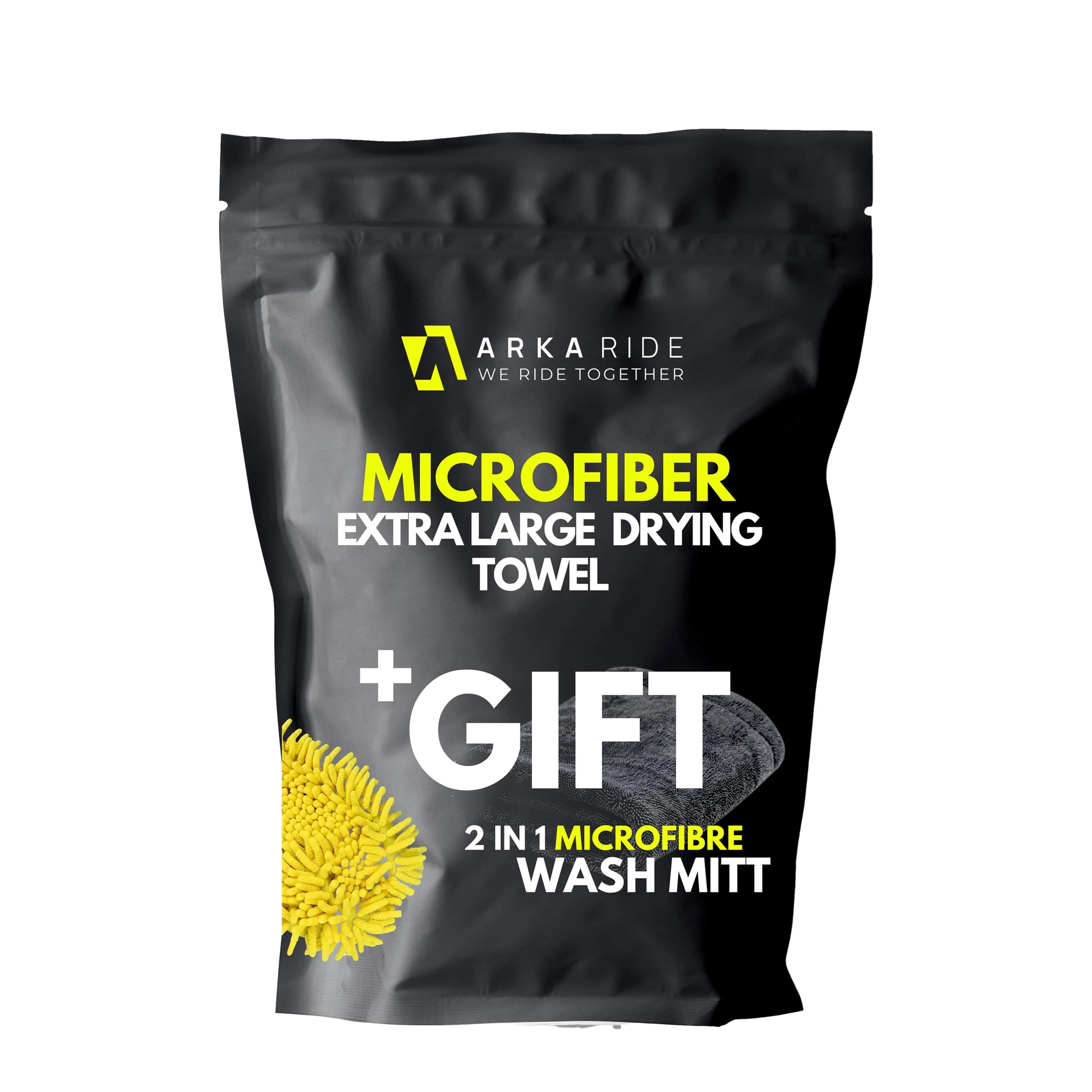 ACCESORII AUTO - Prosop microfibra ultra large + manusa CADOU