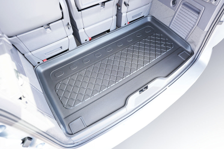 Tavita portbagaj Volkswagen T7 eHybrid PHEV fabricatie 10.2021 - prezent,  van, ampatament lung, in spatele randului 3 #1 [2]
