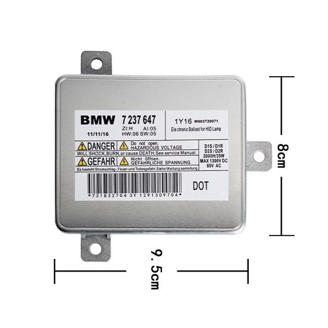 Balast Xenon Compatibil cu BMW E90, F10, X3 F35, X1, Seria 7 F01, Seria 1 F20, F21 - 7237647, W003T20071 / 63117237647, W003T23171, 63117318327, W003T19571 W003T2317 [1]
