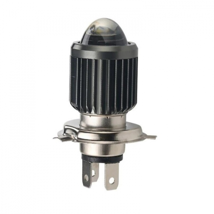 Bec LED H4 pentru far moto, Atv, scuter, putere 15W, luminozitate 1200 Lm, 12V H4-15W [3]