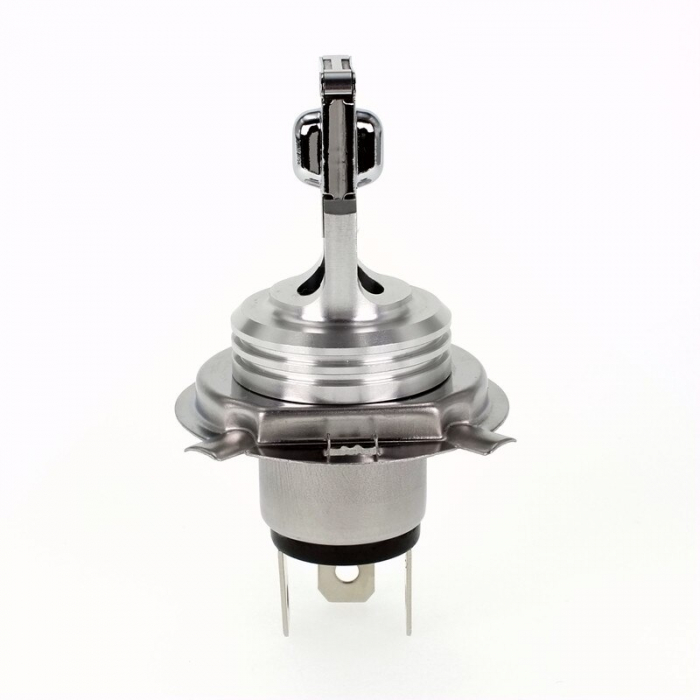 Bec LED H4 pentru far moto, Atv, scuter, putere 18W, luminozitate 1600 Lumeni, 12V MT2A-H4 [4]