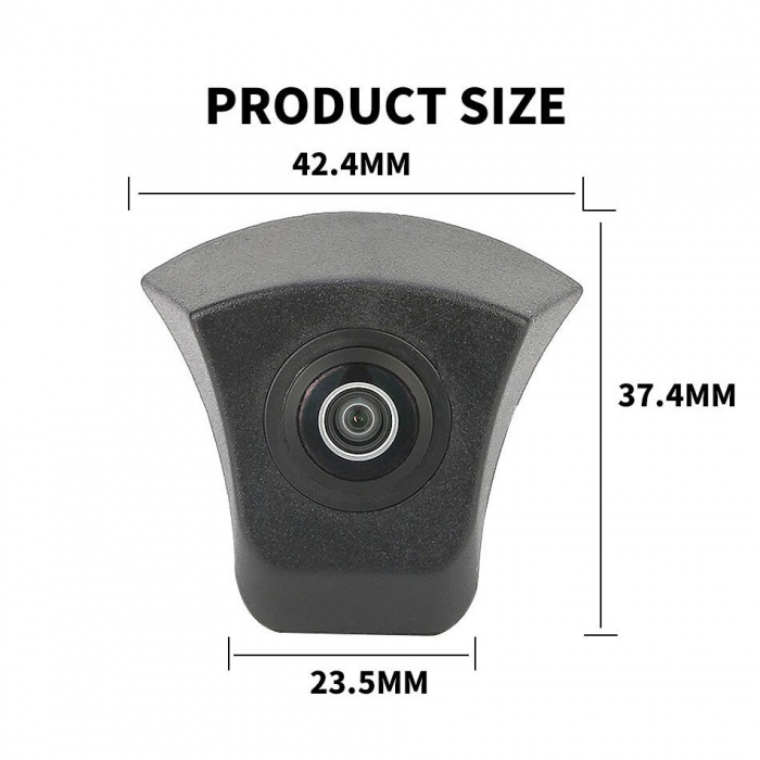 Camera frontala dedicata Audi cu montaj in sigla F121 [3]