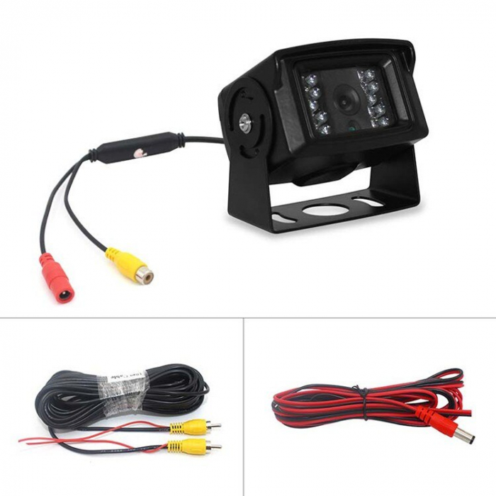 Camera marsarier cu infrarosu 12V - 24V C505 pentru Camioane, Autocare, Bus-uri - [2]