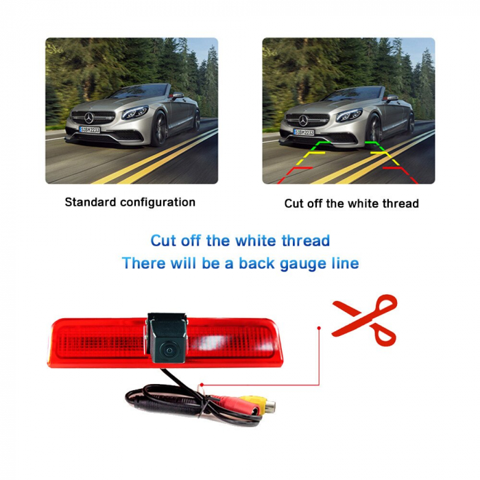 Camera marsarier dedicata pentru Volkswagen Caddy 2003 - 2015 C476 [3]