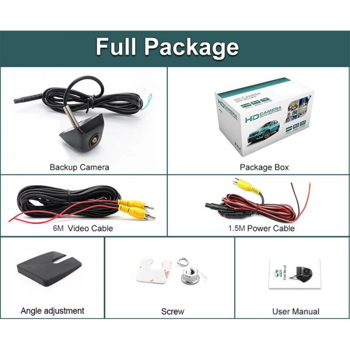 Camera marsarier / frontala HD unghi 170 grade cu StarLight Night Vision - FS818 [4]