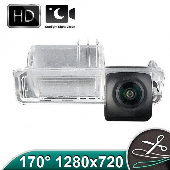 Camera marsarier HD, unghi 170 grade cu StarLight Night Vision pentru VW Golf 6, Golf 7, Passat B7, Amarok - FA8198-V [4]