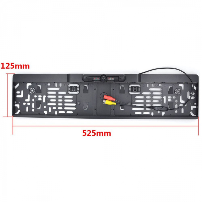 Camera marsarier universala pe suport de numar C424 cu infrarosu [2]