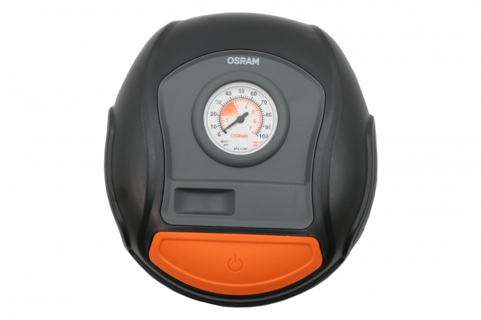 Compresor aer, auto, MinOsram OTI200, 5.5 bar, 12 V, manometru analog, adaptoare incluse [6]