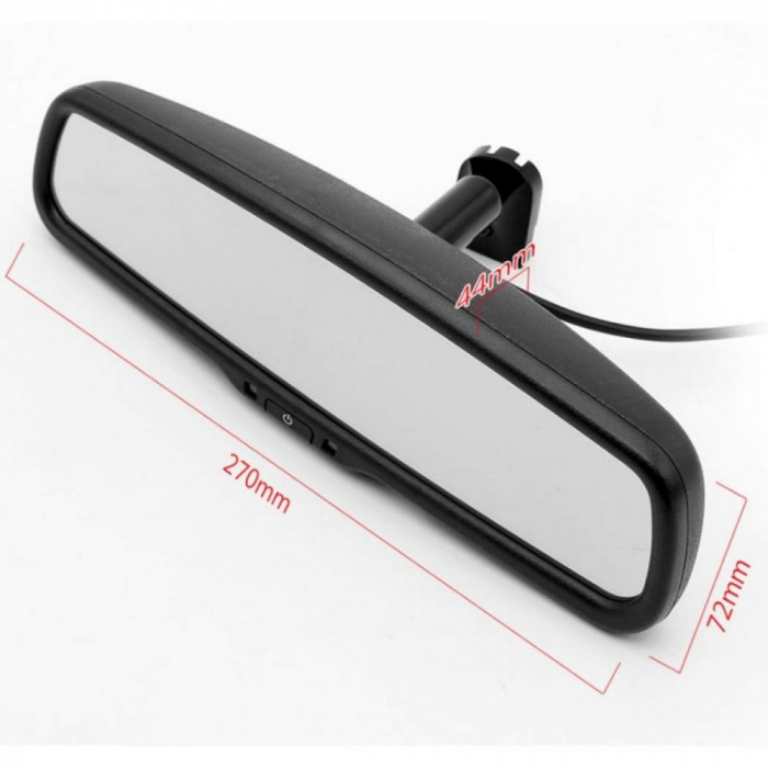 Display auto LCD 4.3" D705-H pe oglinda retrovizoare [2]