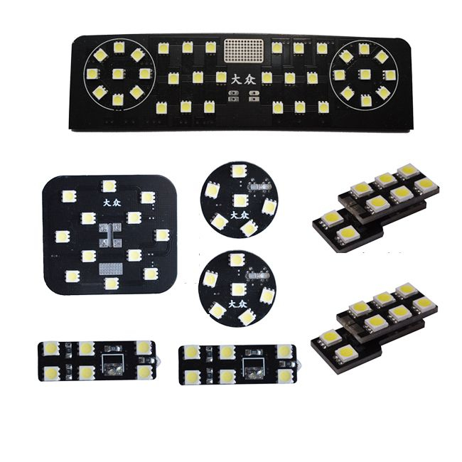 Kit leduri interior 8 piese pentru Skoda Superb 2 - BTSD-020 [1]