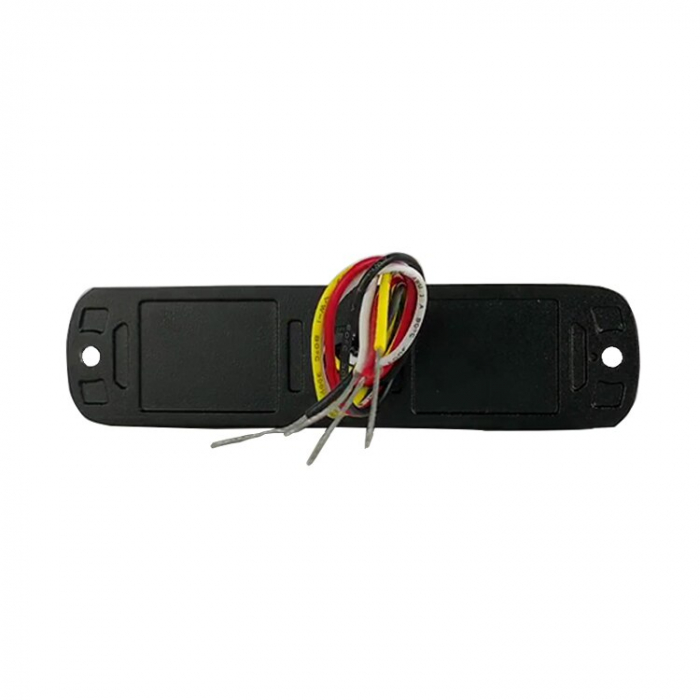 Lampa Stroboscop de urgenta, avertizare lumina portocalie 12/24v cu 6 Led WL-52025T-6LED-Alb [2]