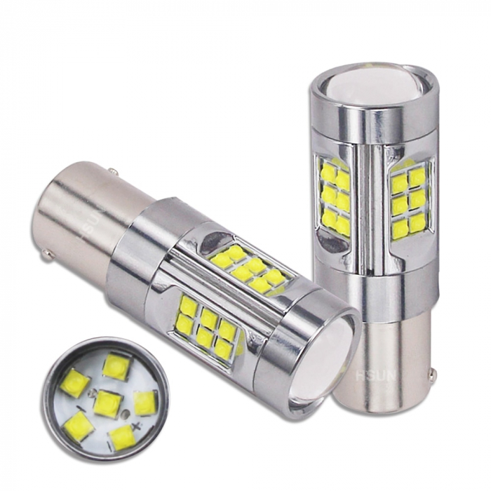 Led auto ALB 150W BA15S, 12V-24V Canbus 30 Leduri CREE 5W - 1156-150W [4]