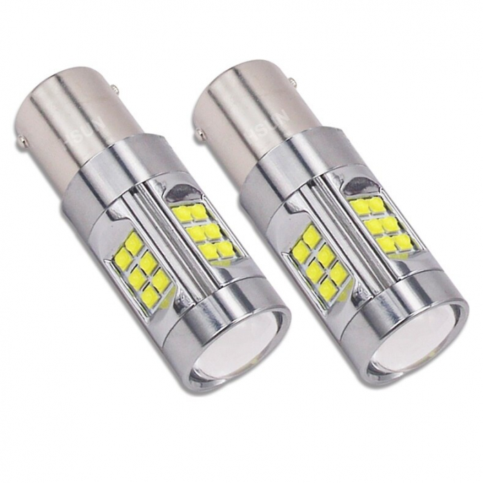 Led auto ALB 150W BA15S, 12V-24V Canbus 30 Leduri CREE 5W - 1156-150W [5]
