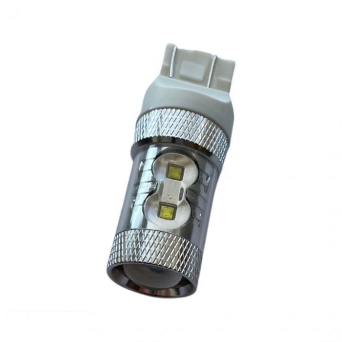 Led auto Alb 50W T20 7443 W21/5W, 12V-24V Canbus led CREE - BTLE1120C-T20-7443 [2]