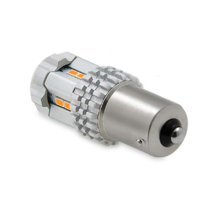 Led auto ALB BA15S cu 12 SMD 3020 12V Canbus 5KH-1156(180)-W [2]