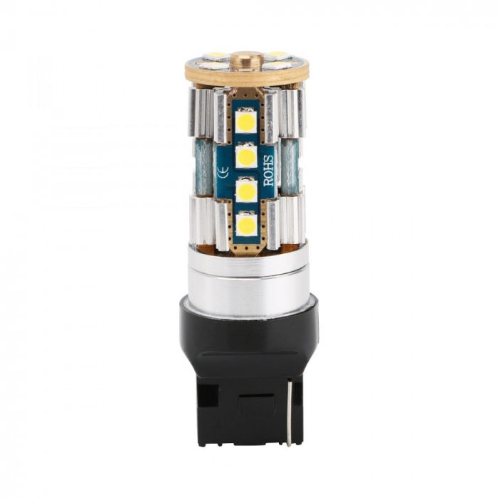 Led Auto ALB T20 7440 Canbus Cu 20 SMD 3030 12-24V Fara Polaritate [1]